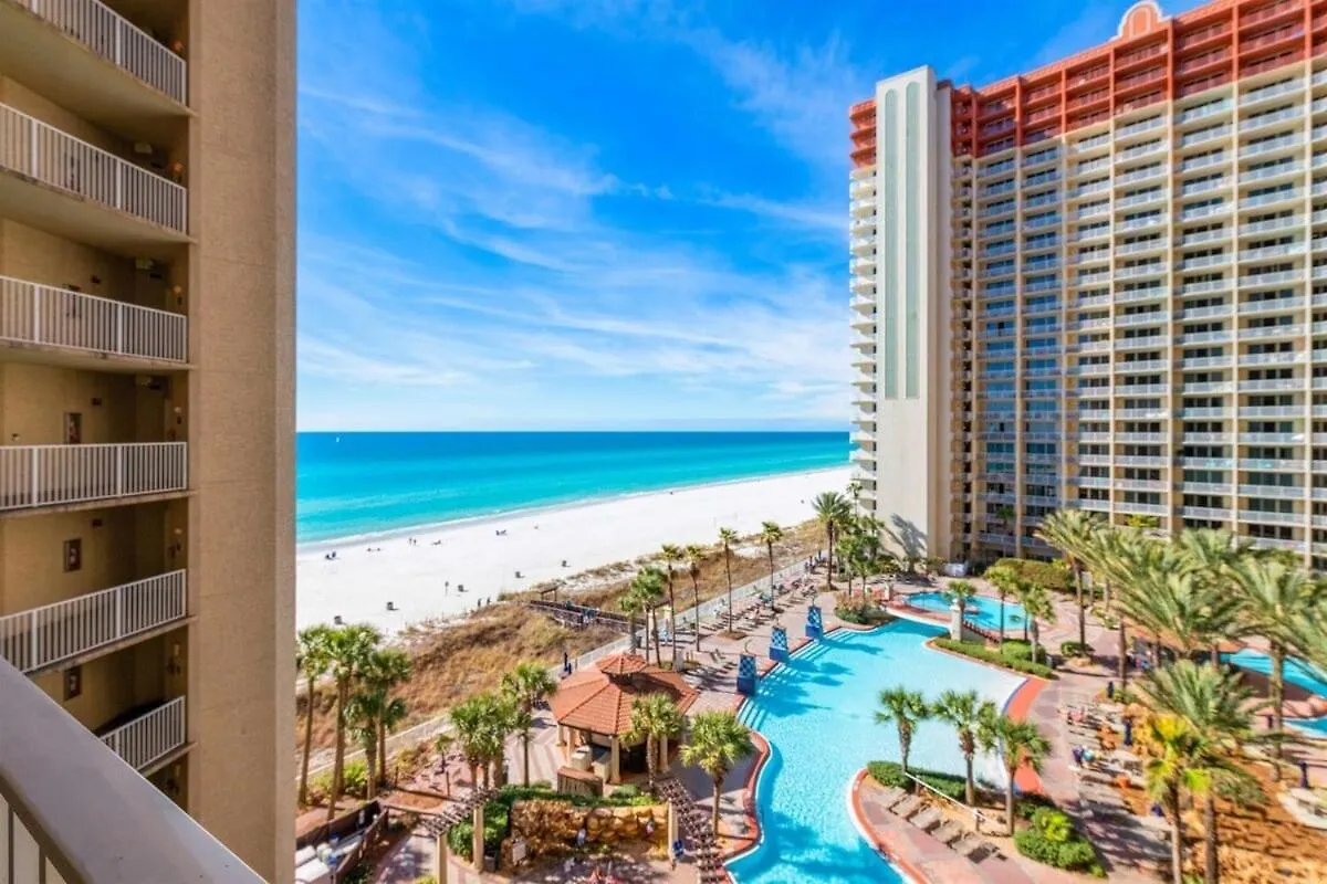 Shores Of Panama 727 - Same Level Parking Space! Panama City Beach Apartment